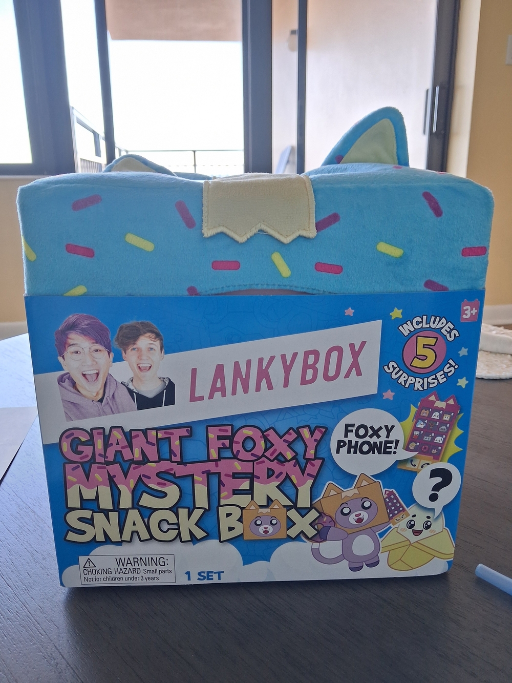 LANKYBOX Giant Foxy Mystery Snack Box Plush - Blue